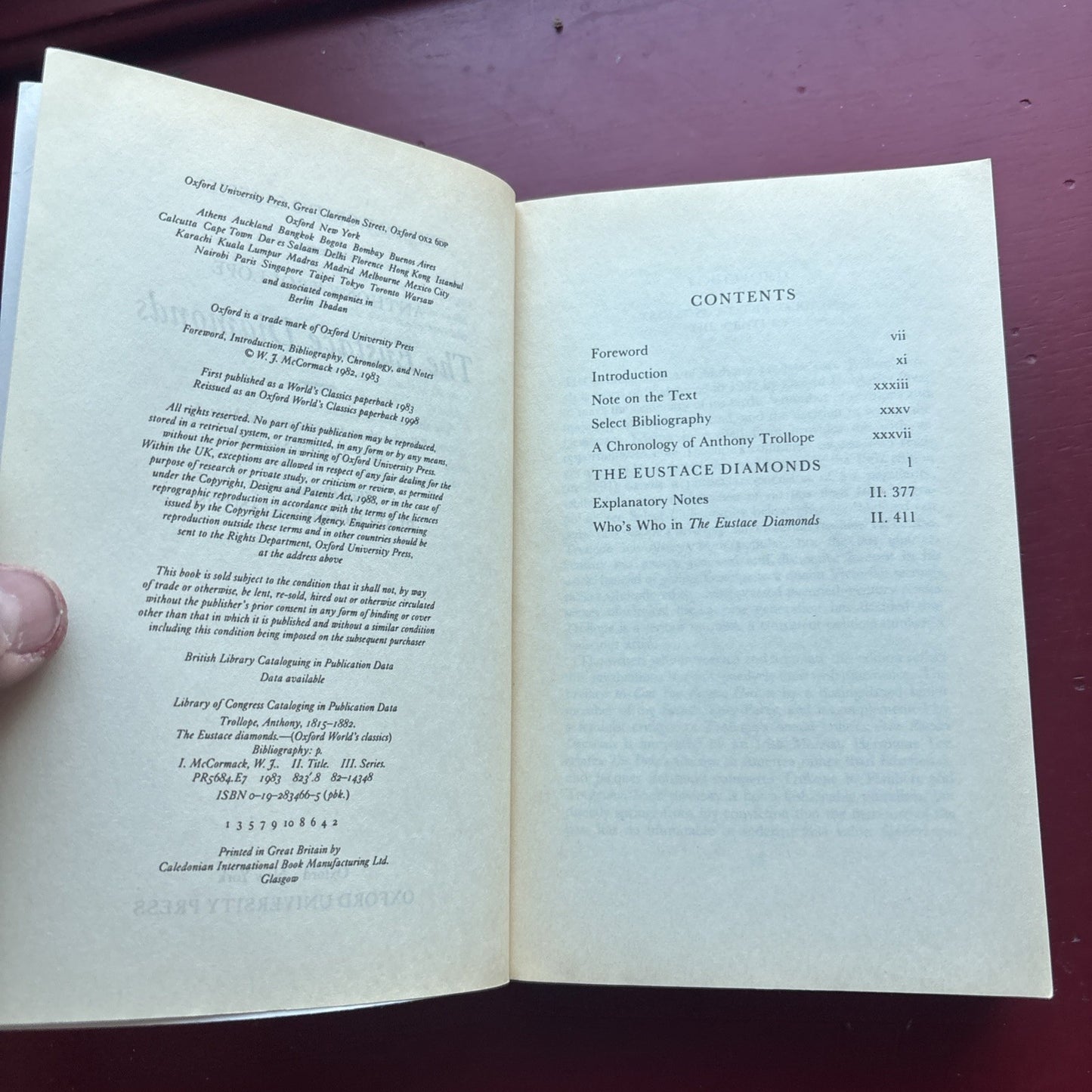Eustace Diamonds by Anthony Trollope (1998, Uk-Trade Paper)