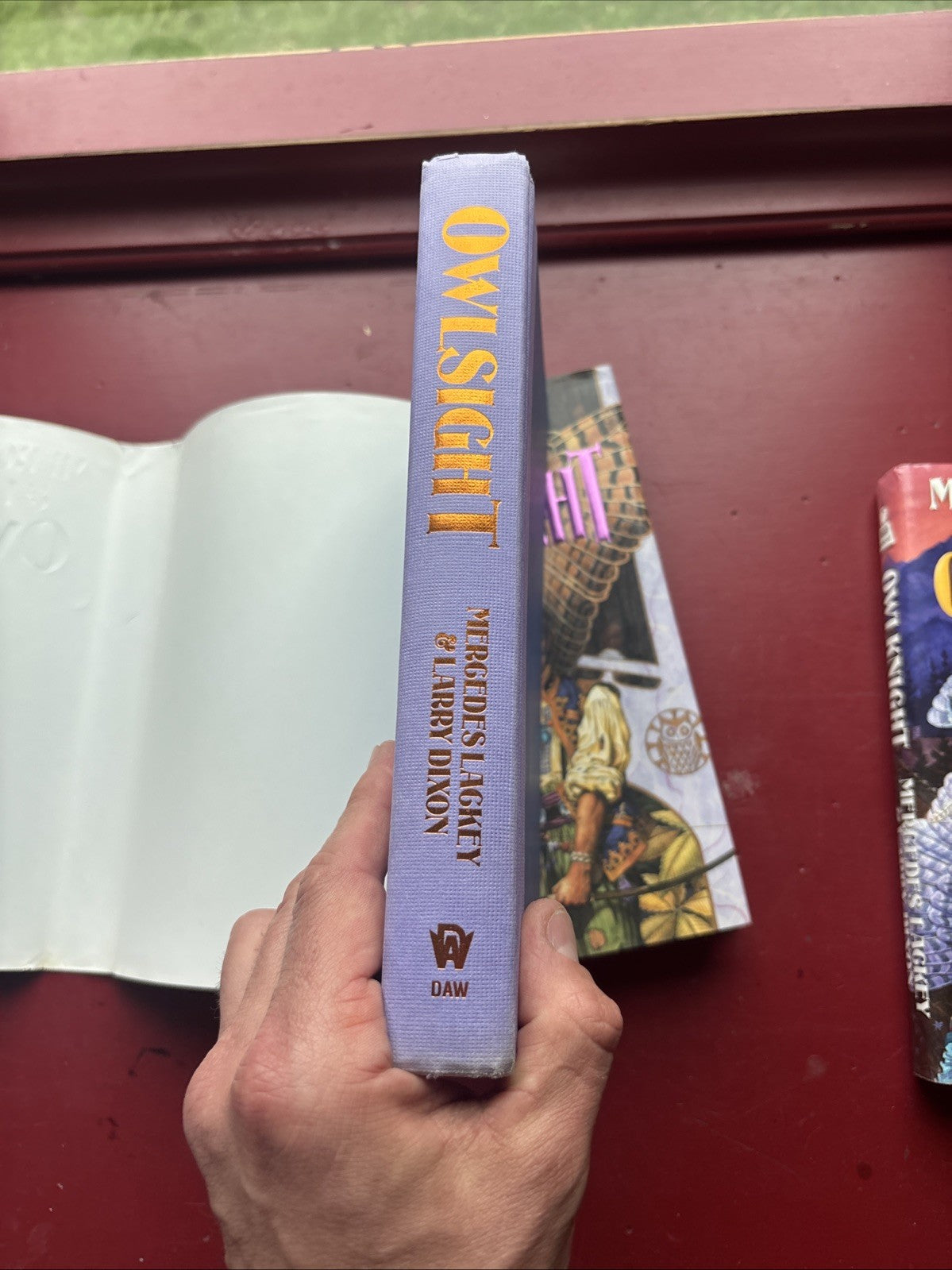 Mercedes Lackey & Larry Dixon Owl Mage Trilogy Owlflight Owlsight Owlknight BCE