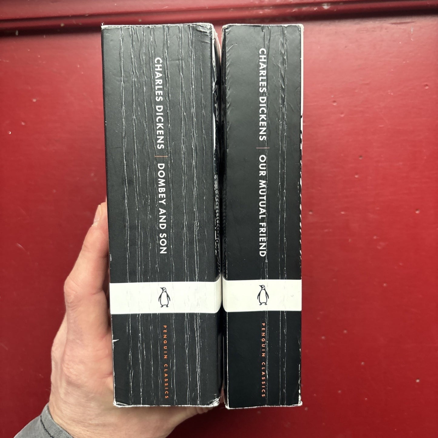 Charles Dickens Dombey and Son & Our Mutual Friend By Dickens Penguin Edition