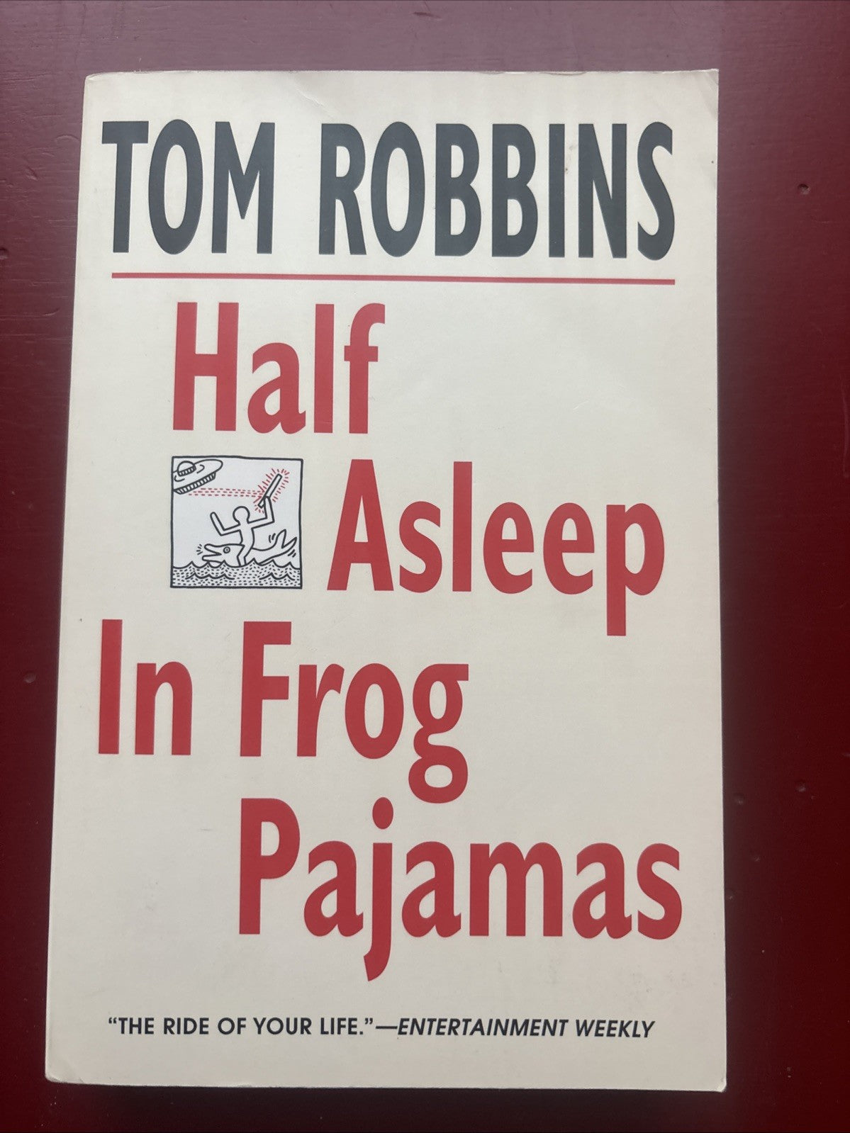 Half Asleep in Frog Pajamas by Tom Robbins (1995, Trade Paperback)