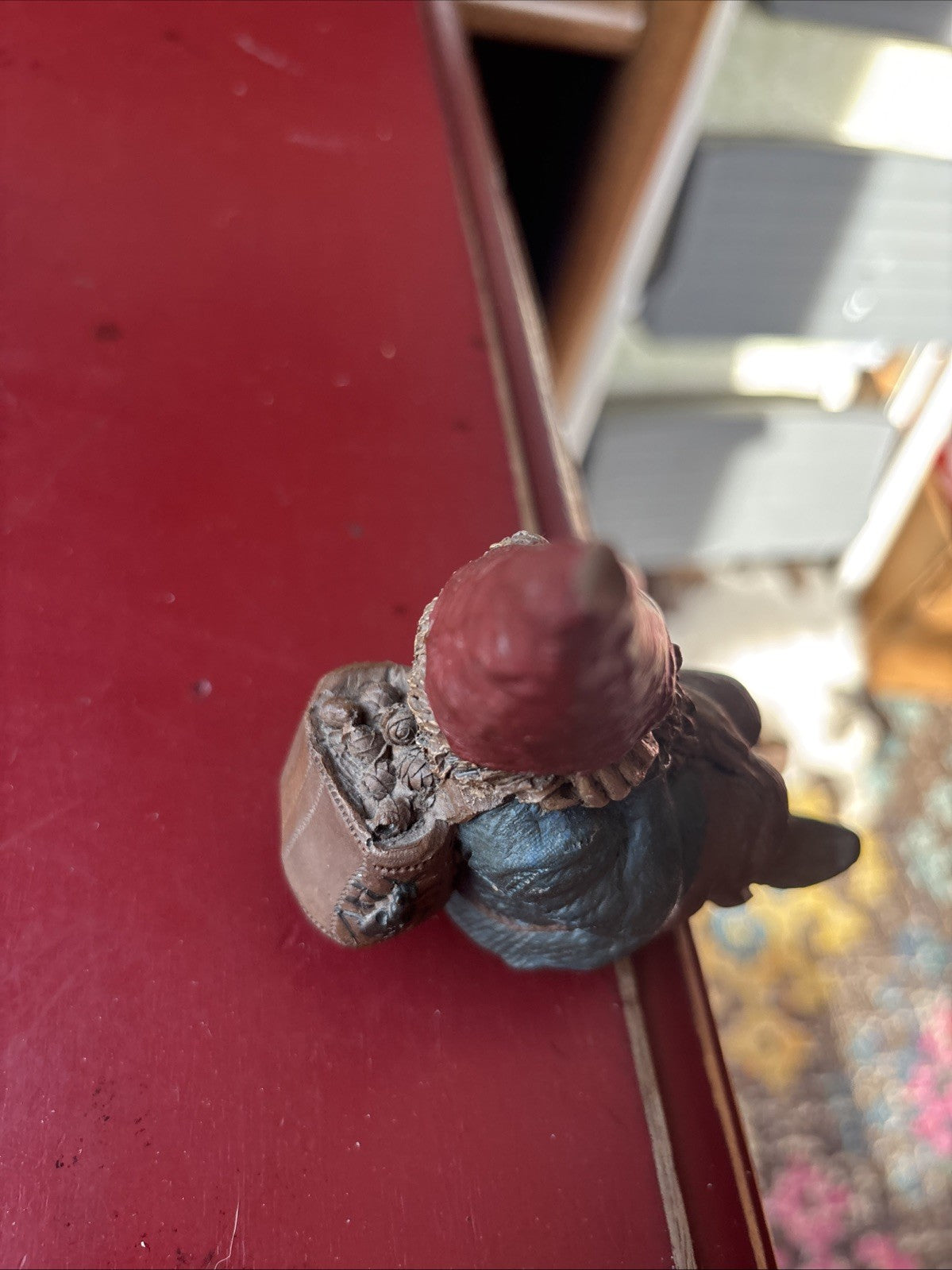 Tom Clark Gnome "Bailey" 1986 No Cert.  Hat Tip Damaged Still Cute