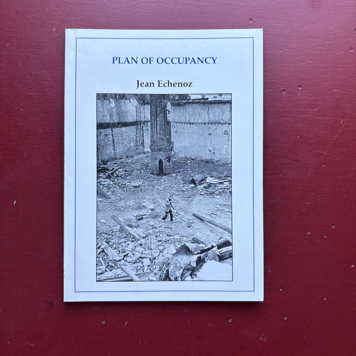 Plan of Occupancy - Softcover Excellent Condition