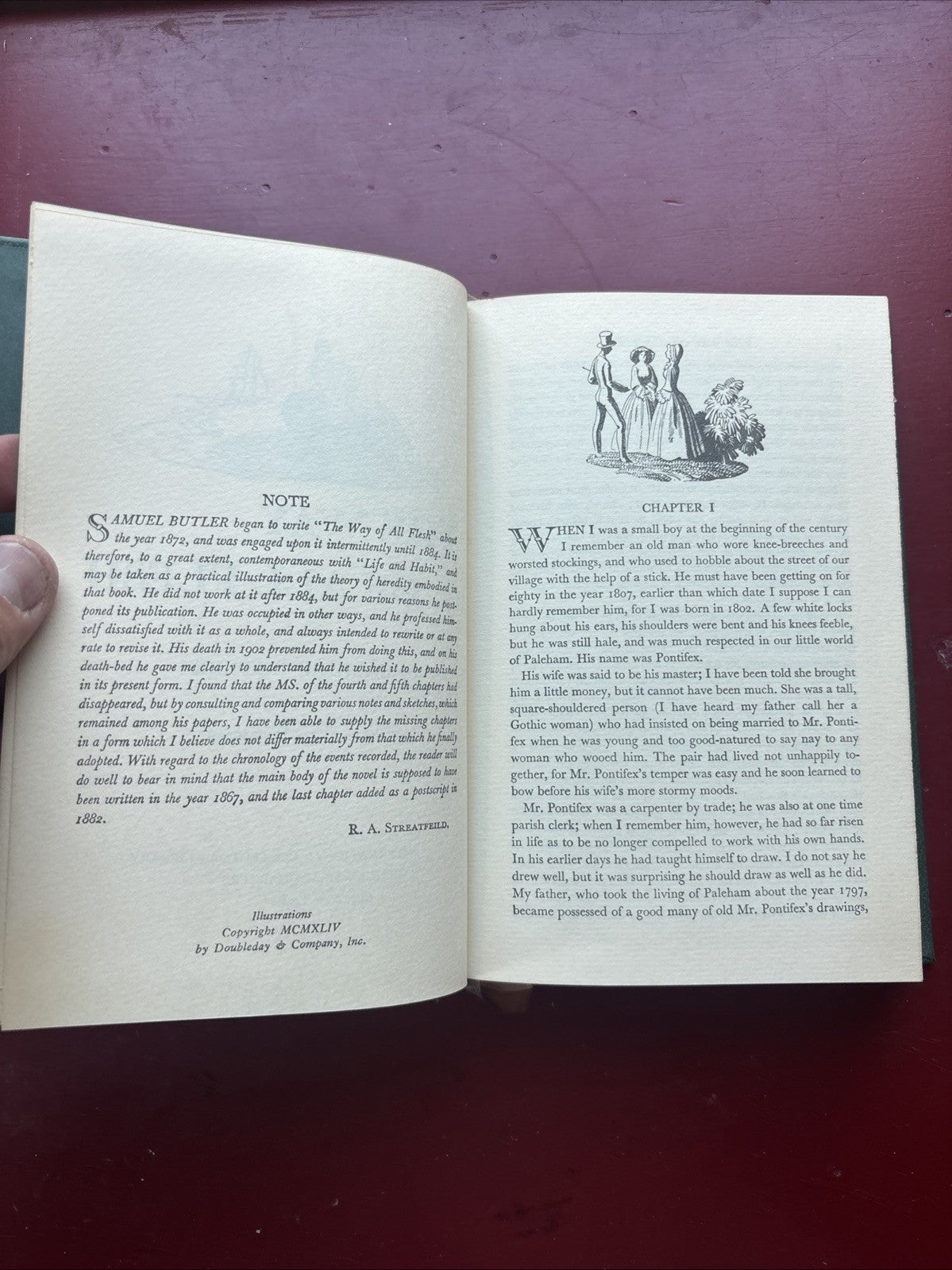 The Way of All Flesh by Samuel Butler International Collectors Library Book