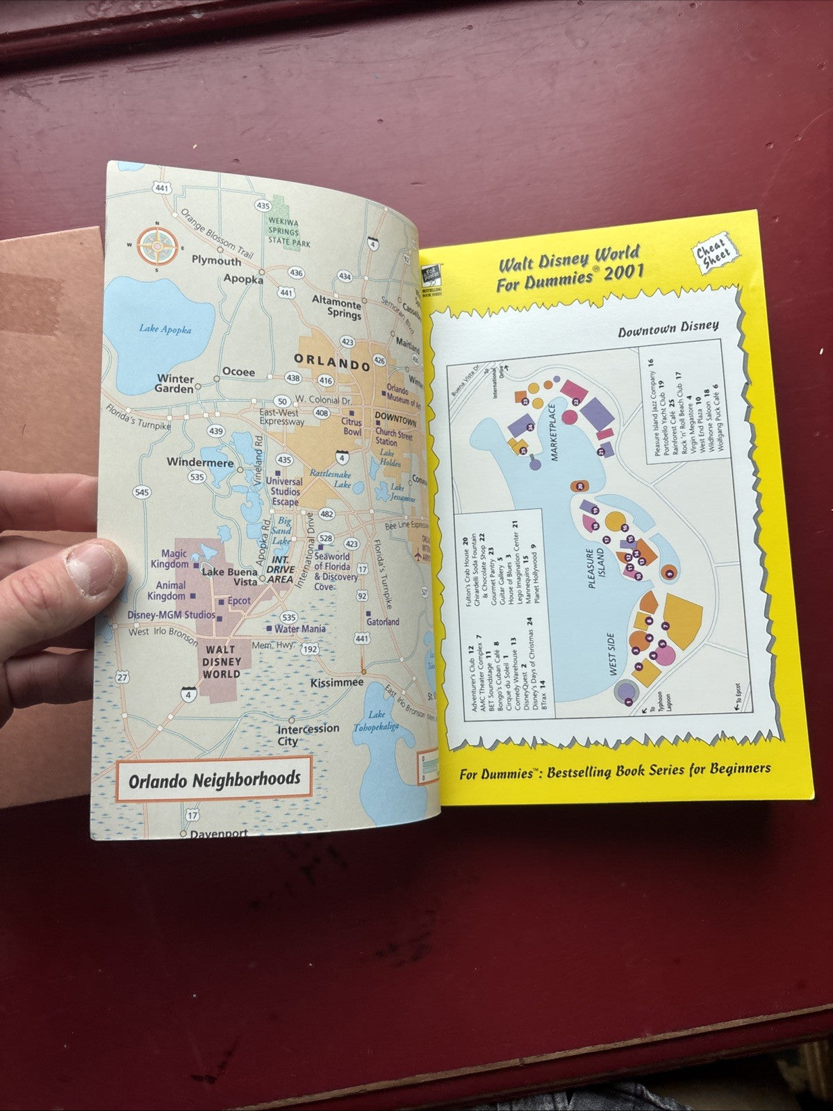 Walt Disney World and Orlando for Dummies : 2001 Edition by Jim Tunstall and...