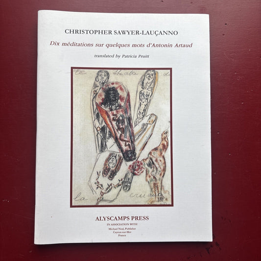 Dix Meditations Quelques Mots by Christopher Sawyer-Laucanno (2019, Limited)