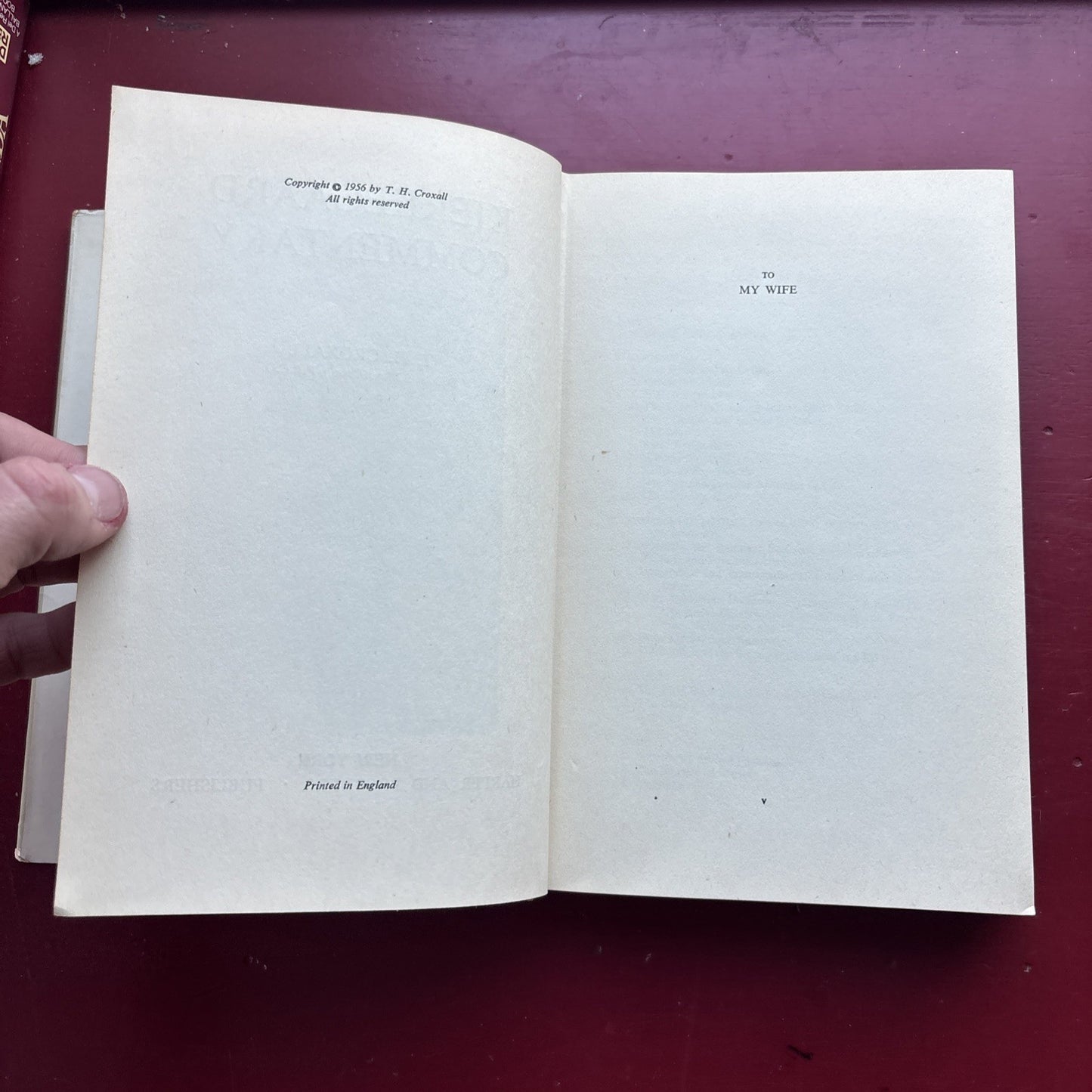 MEDITATIONS FROM KIERKEGAARD, T.H. Croxall, ed. First edition/1st printing, 1956