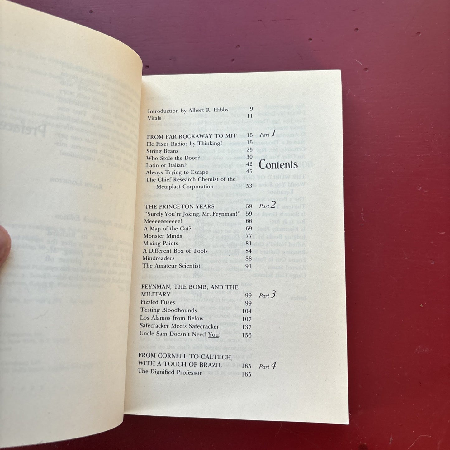 "Surely You're Joking, Mr. Feynman!" : Adventures of a Curious Character by...
