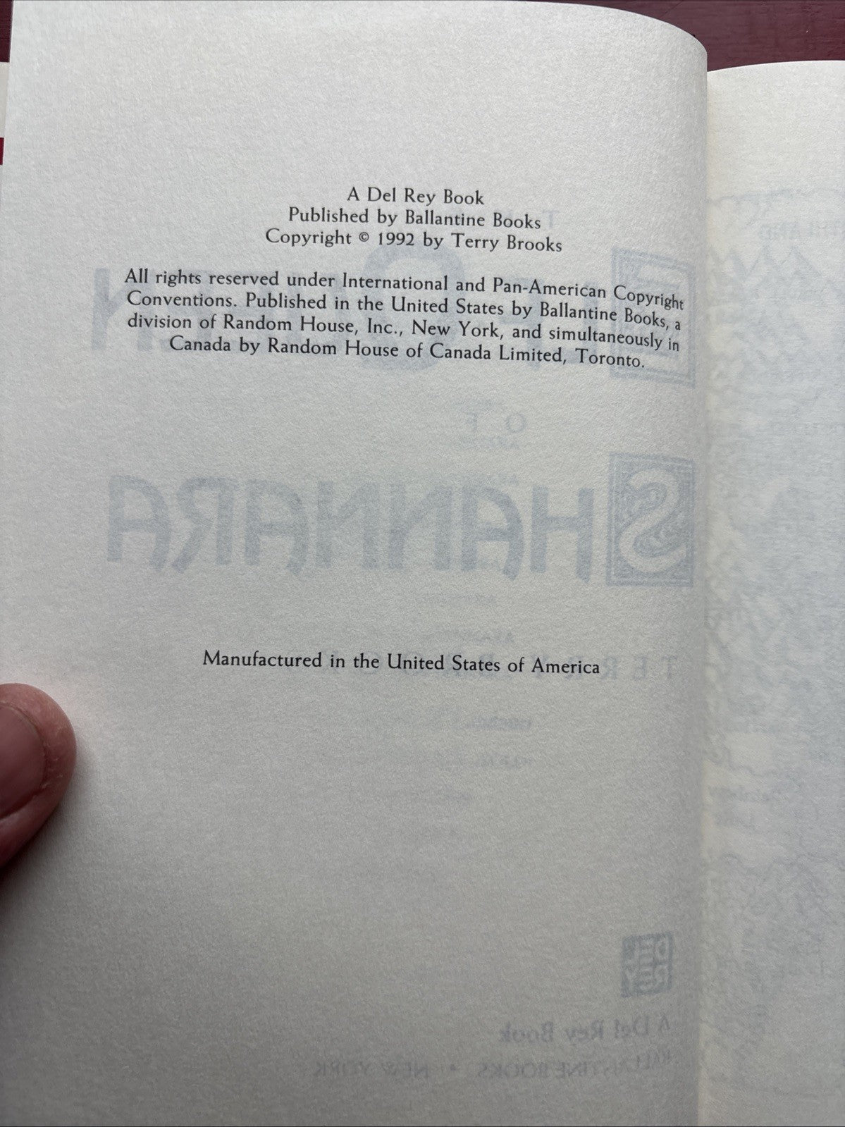 Elf Queen of Shannara by Terry Brooks (1992, Hardcover)