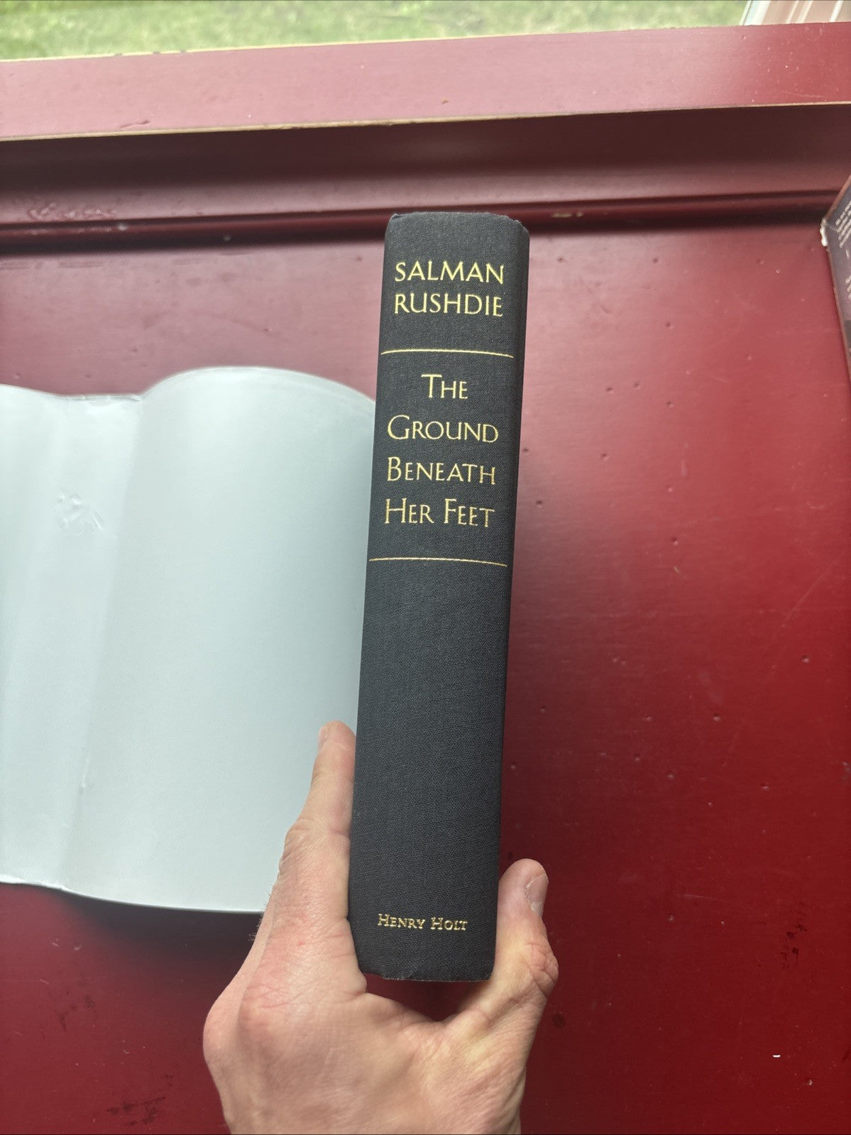 The Ground Beneath Her Feet by Salman Rushdie 1st Ed. 1st Print HC/DJ