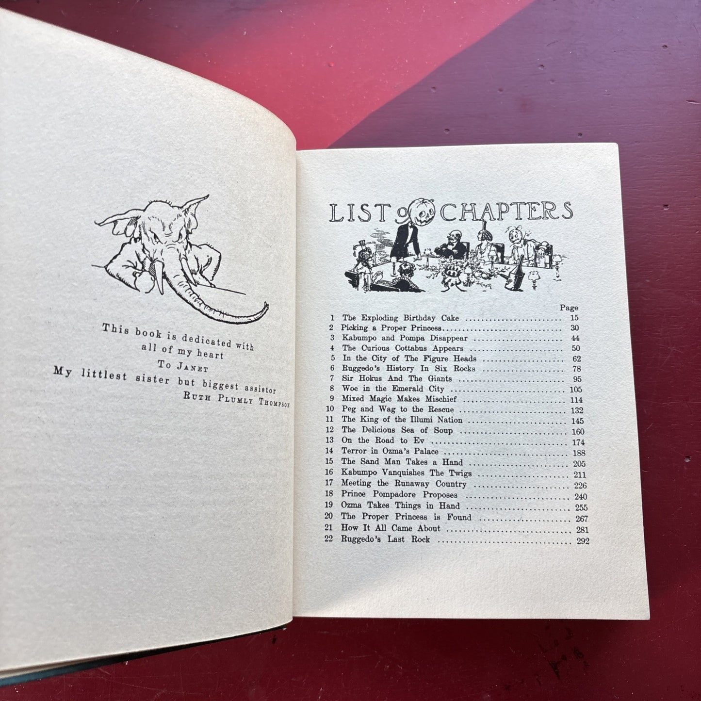 Kabumpo in Oz 1922 Reilly & Lee – L Frank Baum / Thompson – 12 Color Plates