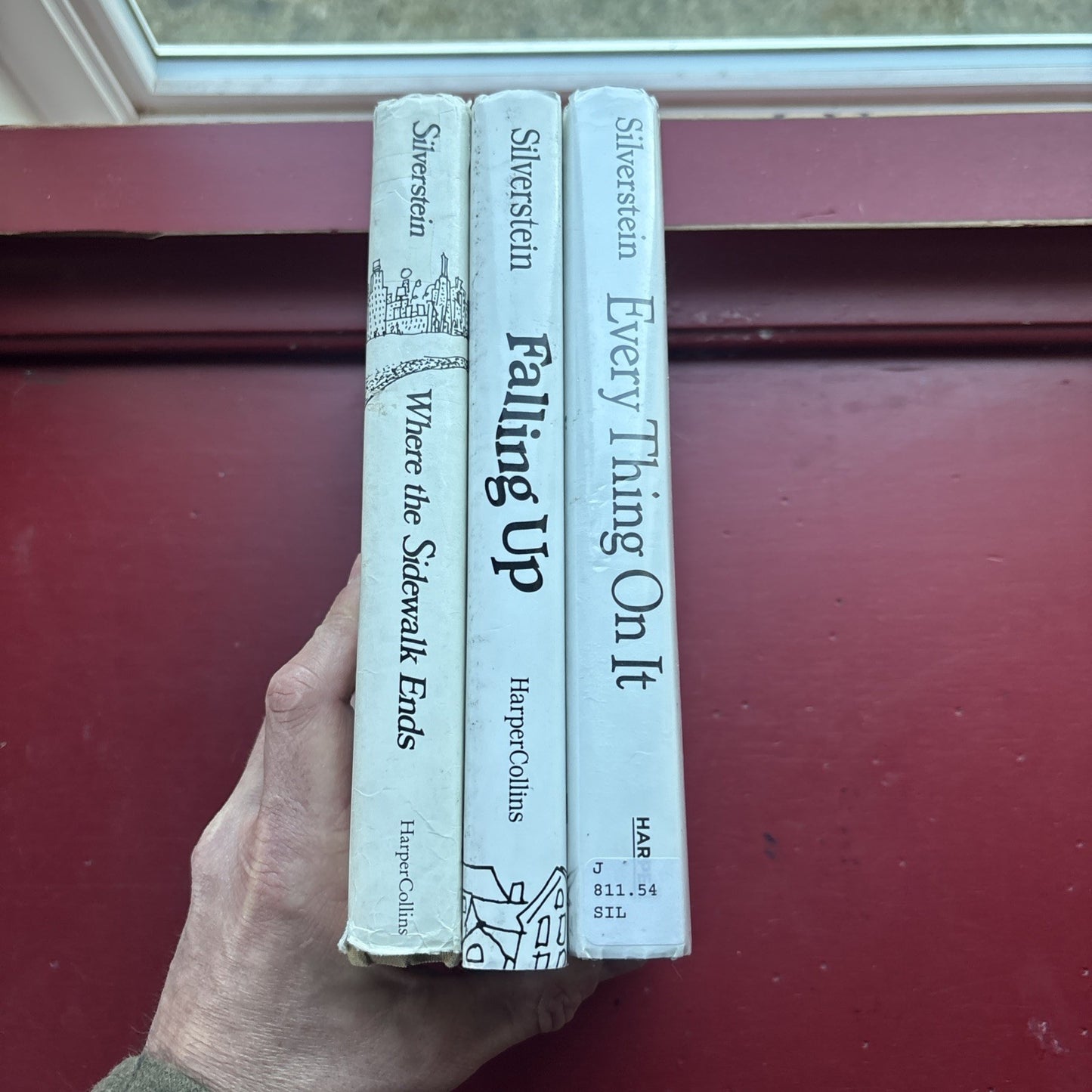 3 Shel Silverstein: Falling Up Sidewalk Ends Everything On It Hardcover