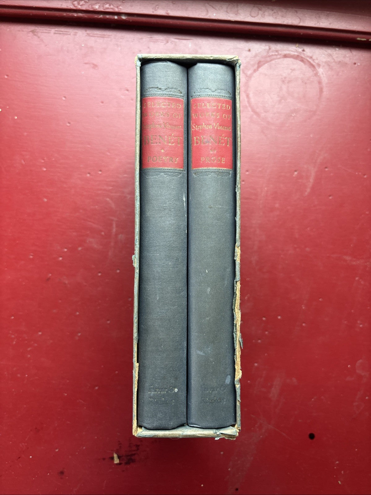Selected Works of Stephen Vincent Benet: Poetry & Prose (1942, Hardcover)