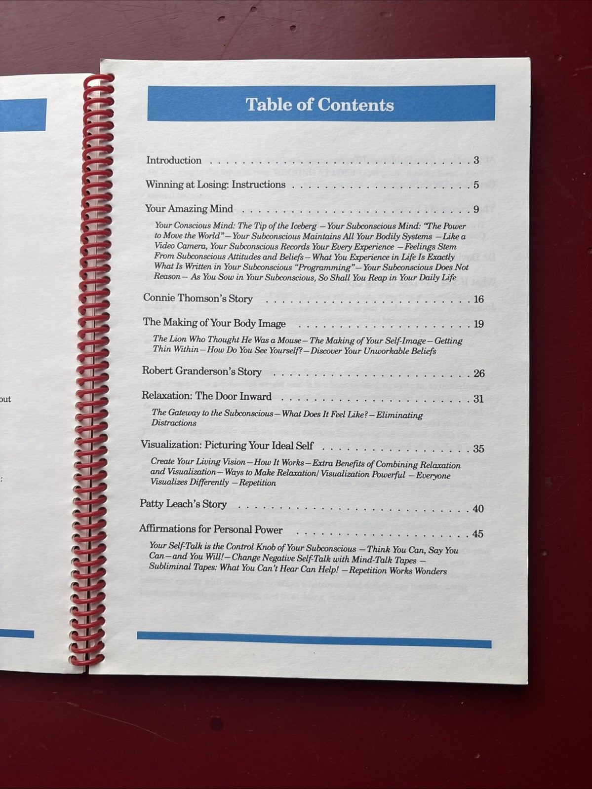 Vintage Winning At Losing Jonathan Parker 1988 Guide Gateway~Companion Guide