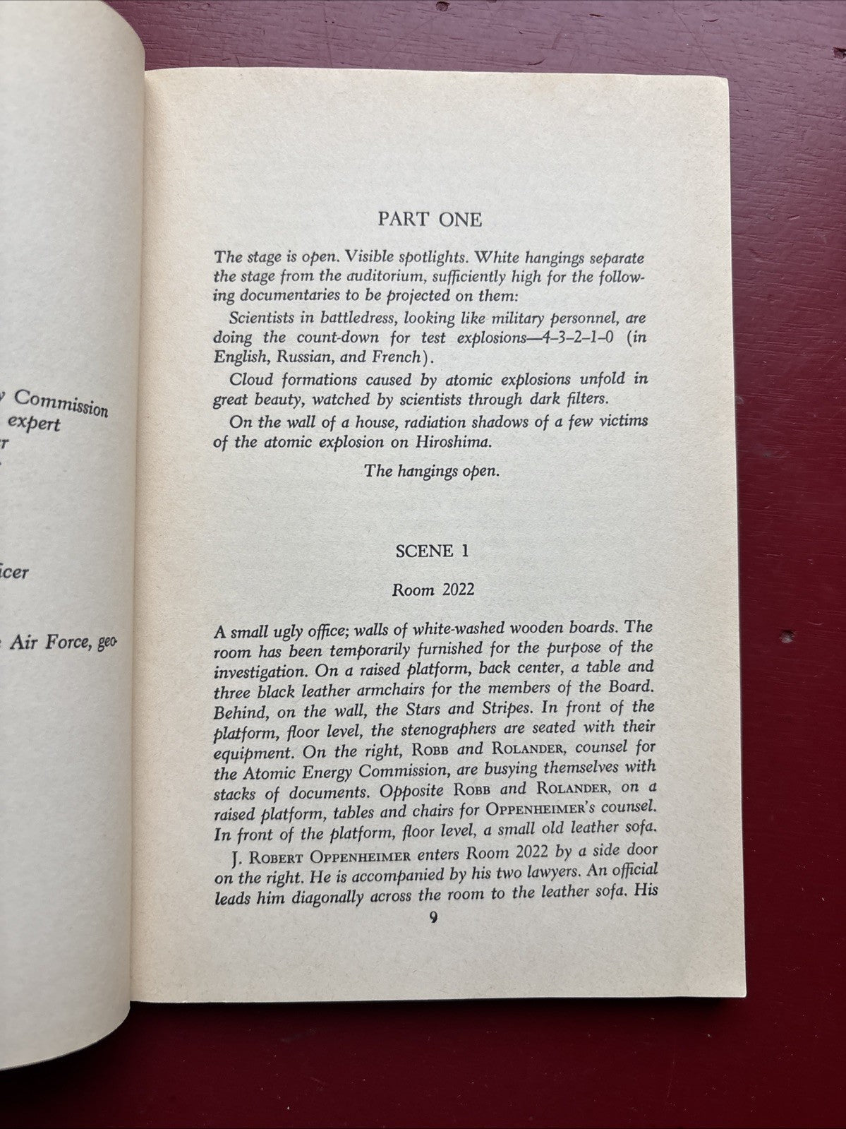 In the Matter of J. Robert Oppenheimer by Heinar Kipphardt (1968, Trade Paperback) (Annotated/Discounted)