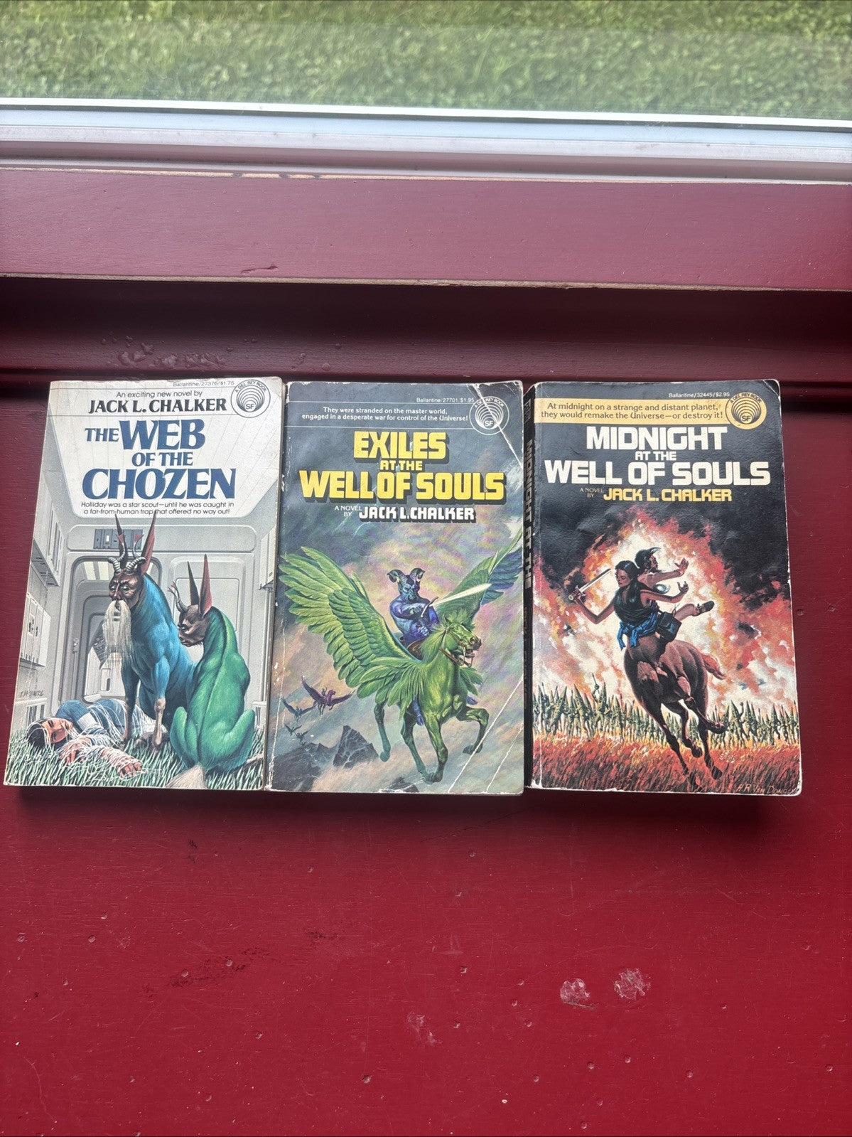 3 Vintage Sci-Fi by Jack L Chalker (Mass Market) (Bundle)