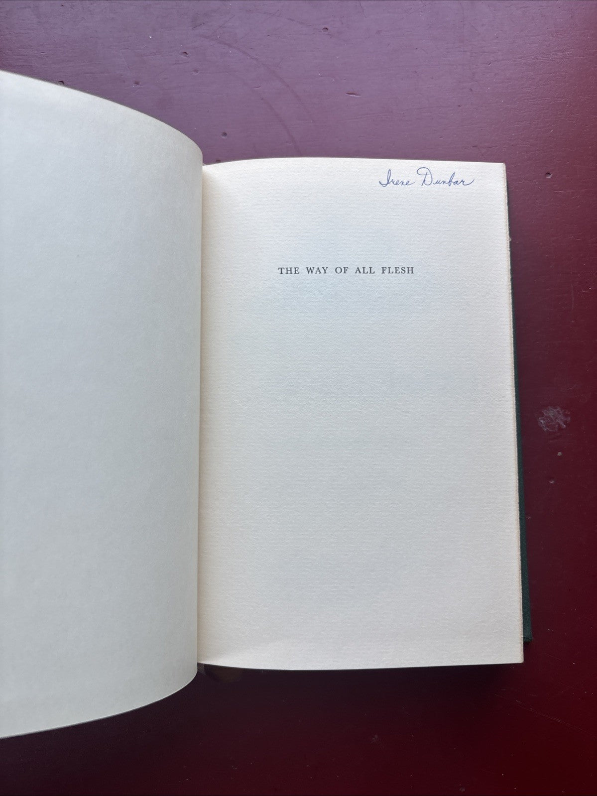 The Way of All Flesh by Samuel Butler International Collectors Library Book
