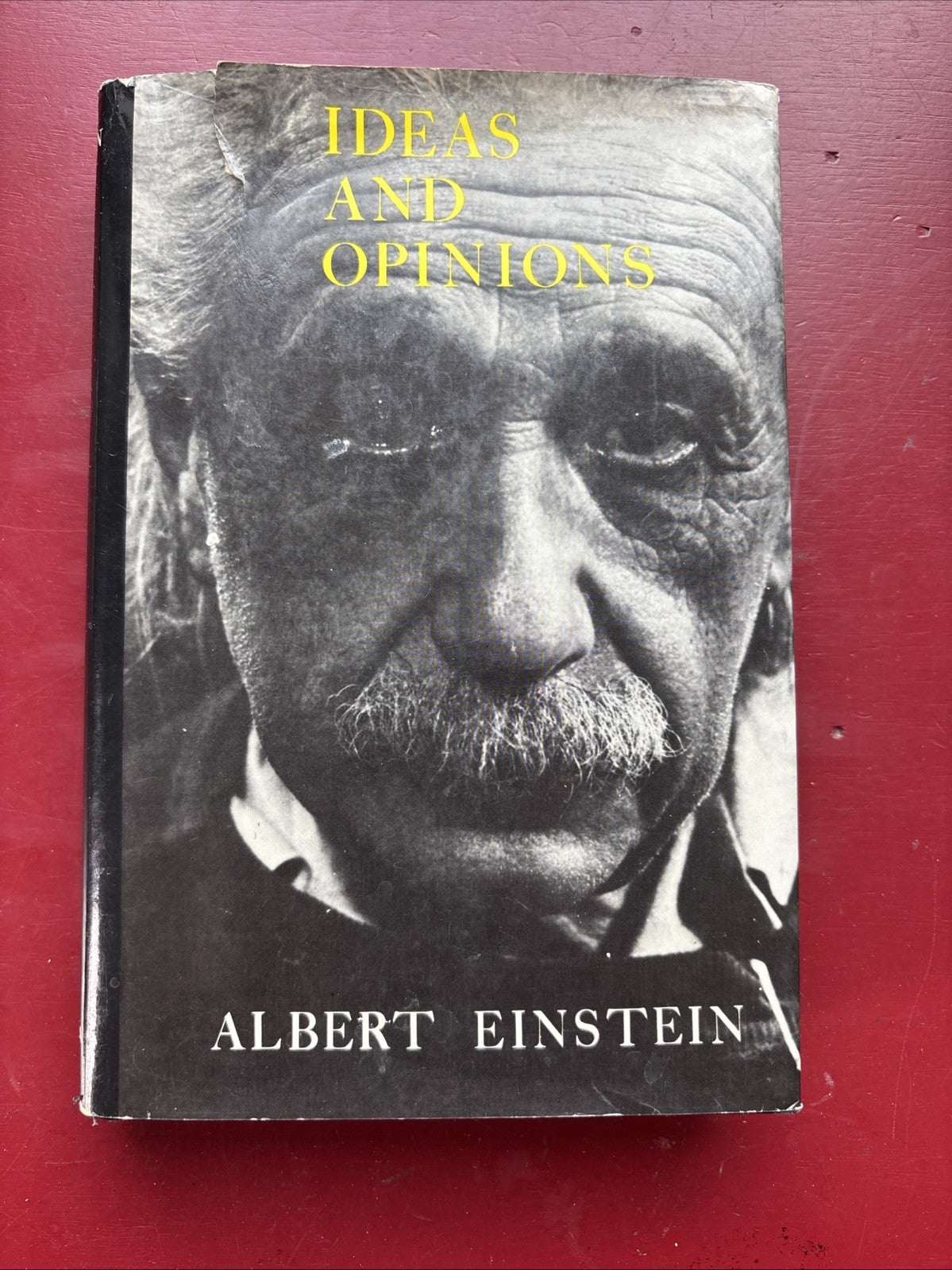 1st Ed 'Ideas and Opinions by Albert Einstein' Edited by Carl Seelig 1954 HC/DJ