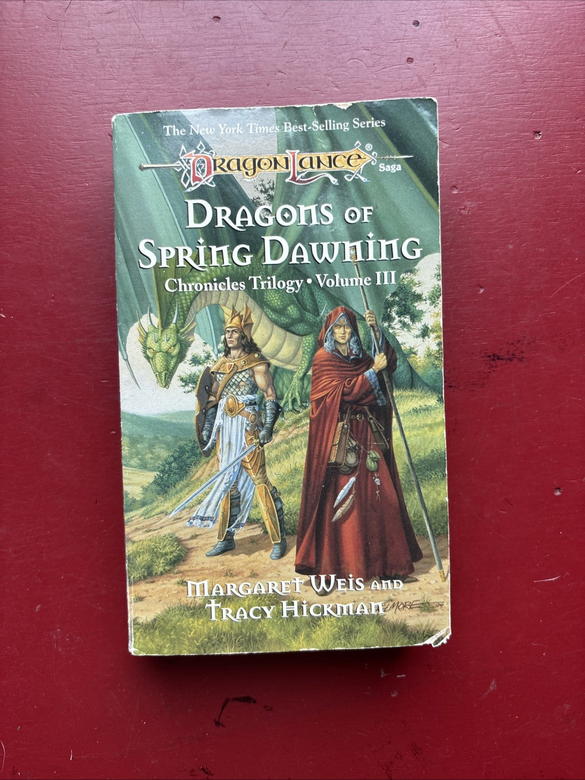 VTG Dragons of Spring Dawning Dragonlance Chronicles Vol 3 Weis Hickman Fantasy