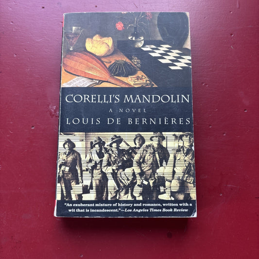 Corelli's Mandolin : A Novel by Louis de Bernieres (1995, Trade Paperback)