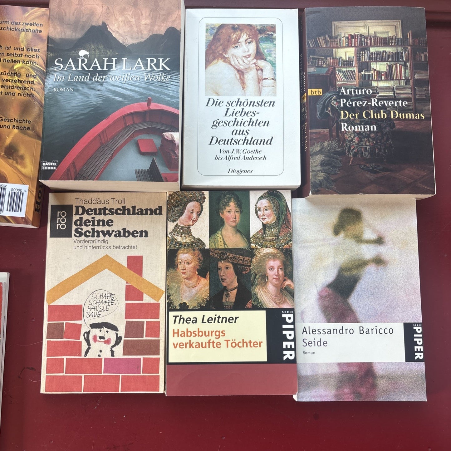 Massive German Book Lot 33 Soft (in German) VG+ Goldmann DTV UT Ullstein Insel