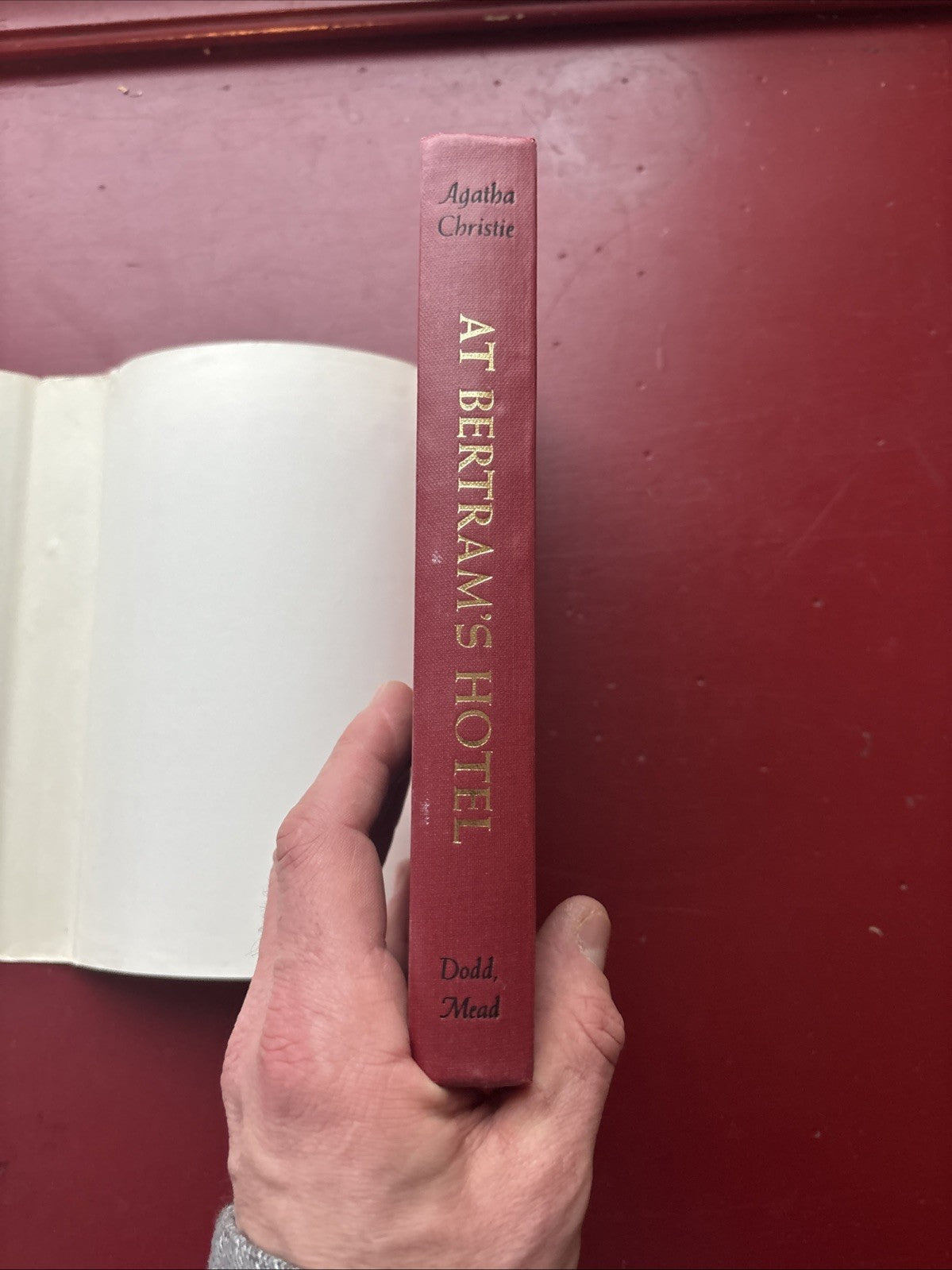 At Bertram’s Hotel by Agatha Christie (1965 Dodd) VG+