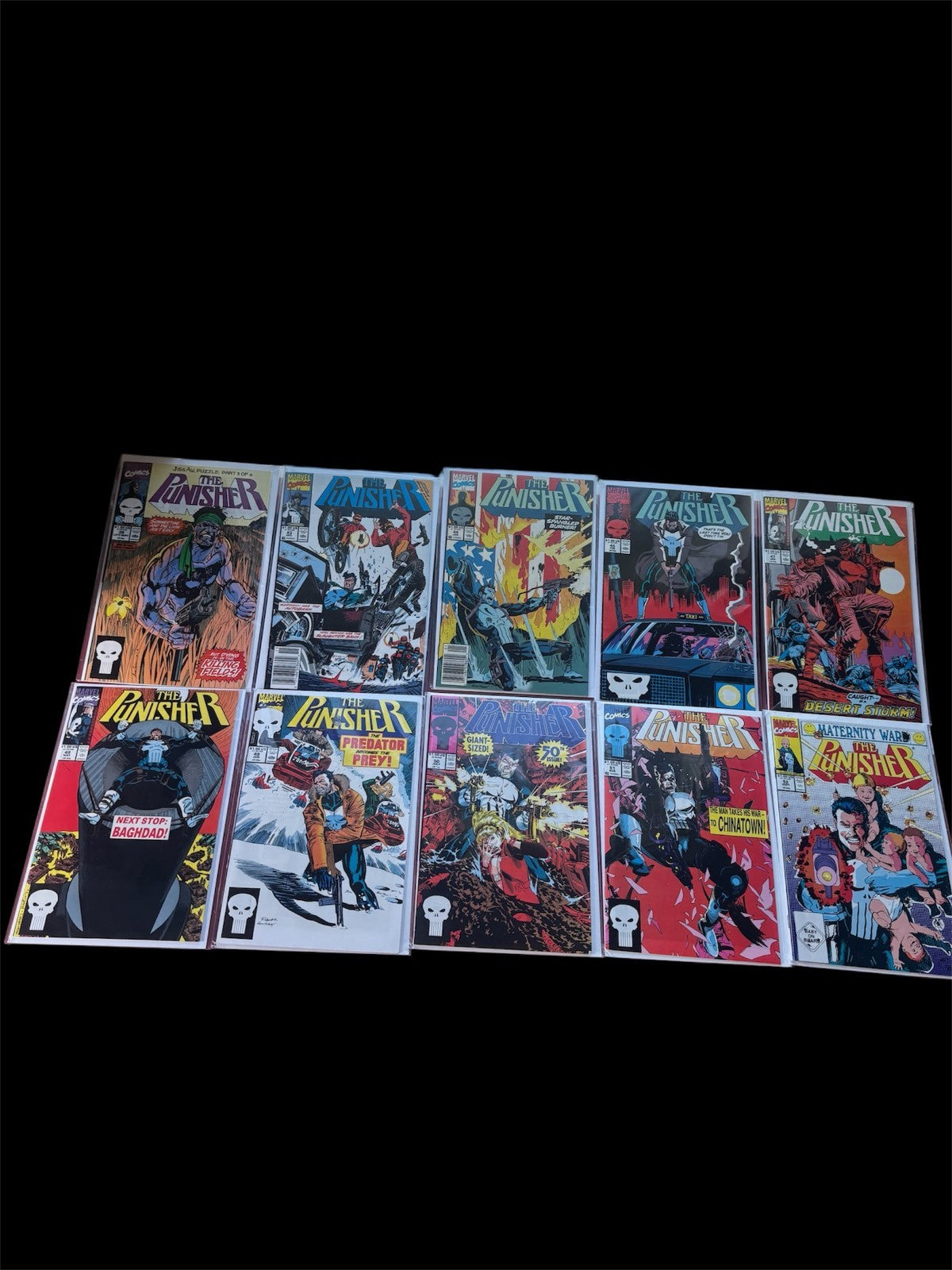 Punisher Marvel Comics Lot – 41 Issues #26–75 – Bronze Age – VG/VG+ Free Ship