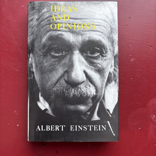 Ideas and Opinions by Albert Einstein (1988, Hardcover)