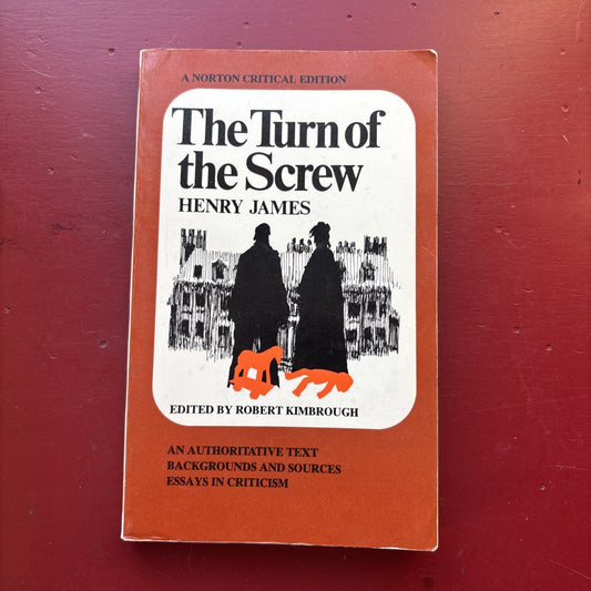 The Turn of the Screw by Henry James W.W. Norton Paperback (Lightly Annotated)