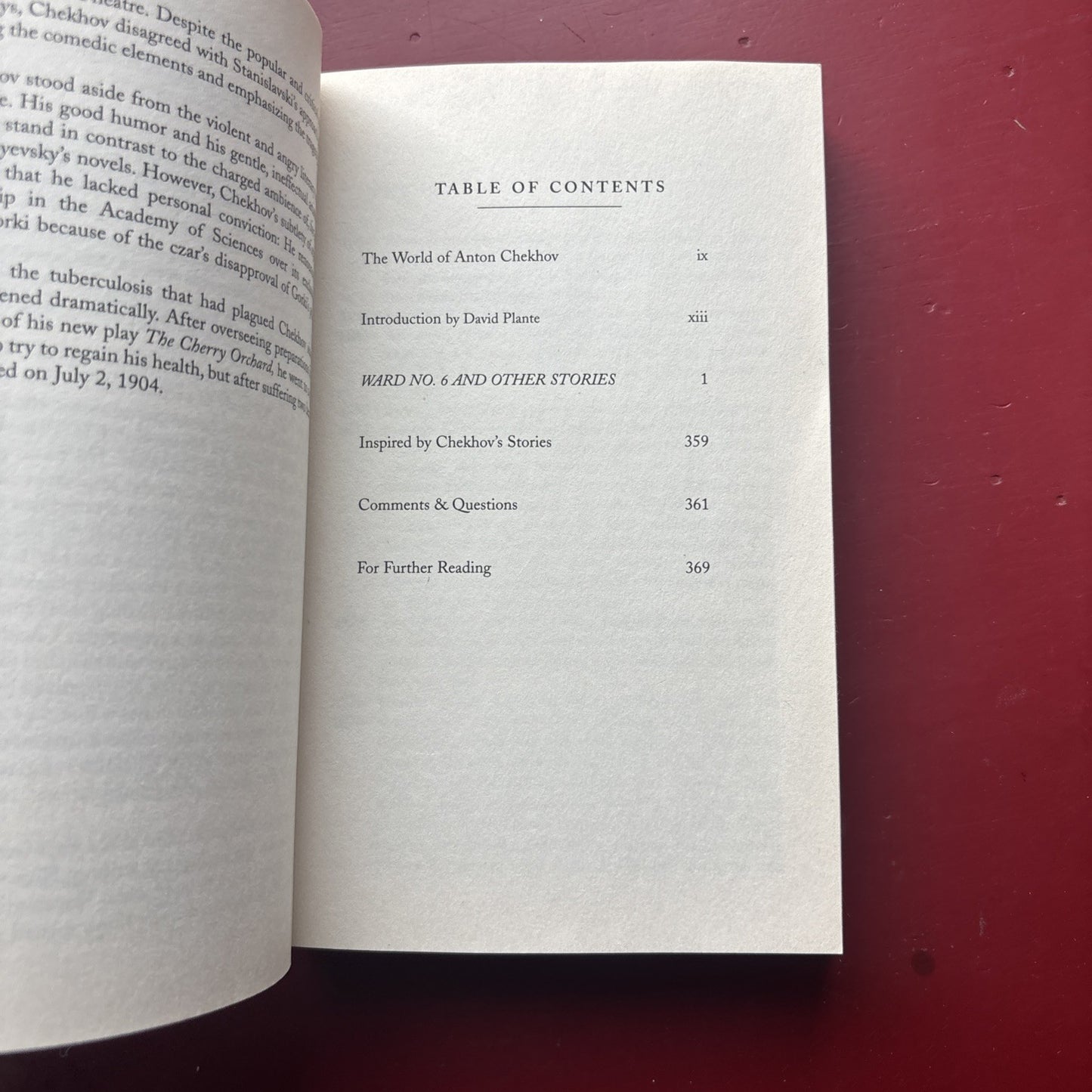 Ward No. 6 and Other Stories by Anton Chekov (2003, Trade Paperback)