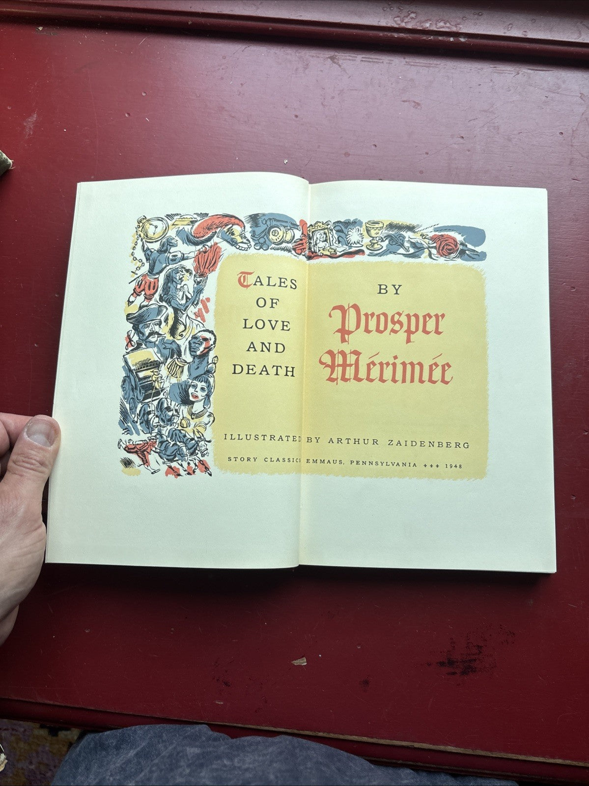 Tales Of Love And Death by Prosper Merimee (1948, Hardcover)