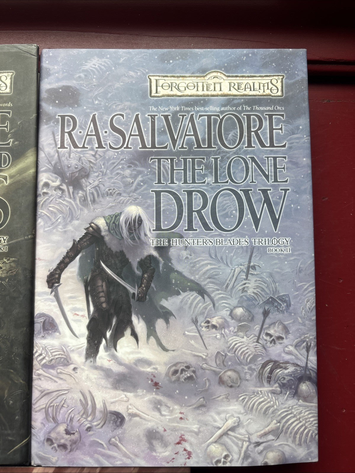 RA Salvatore Complete Hunters Blades Trilogy Lot Of 3 Hardcover Books Drow Orcs
