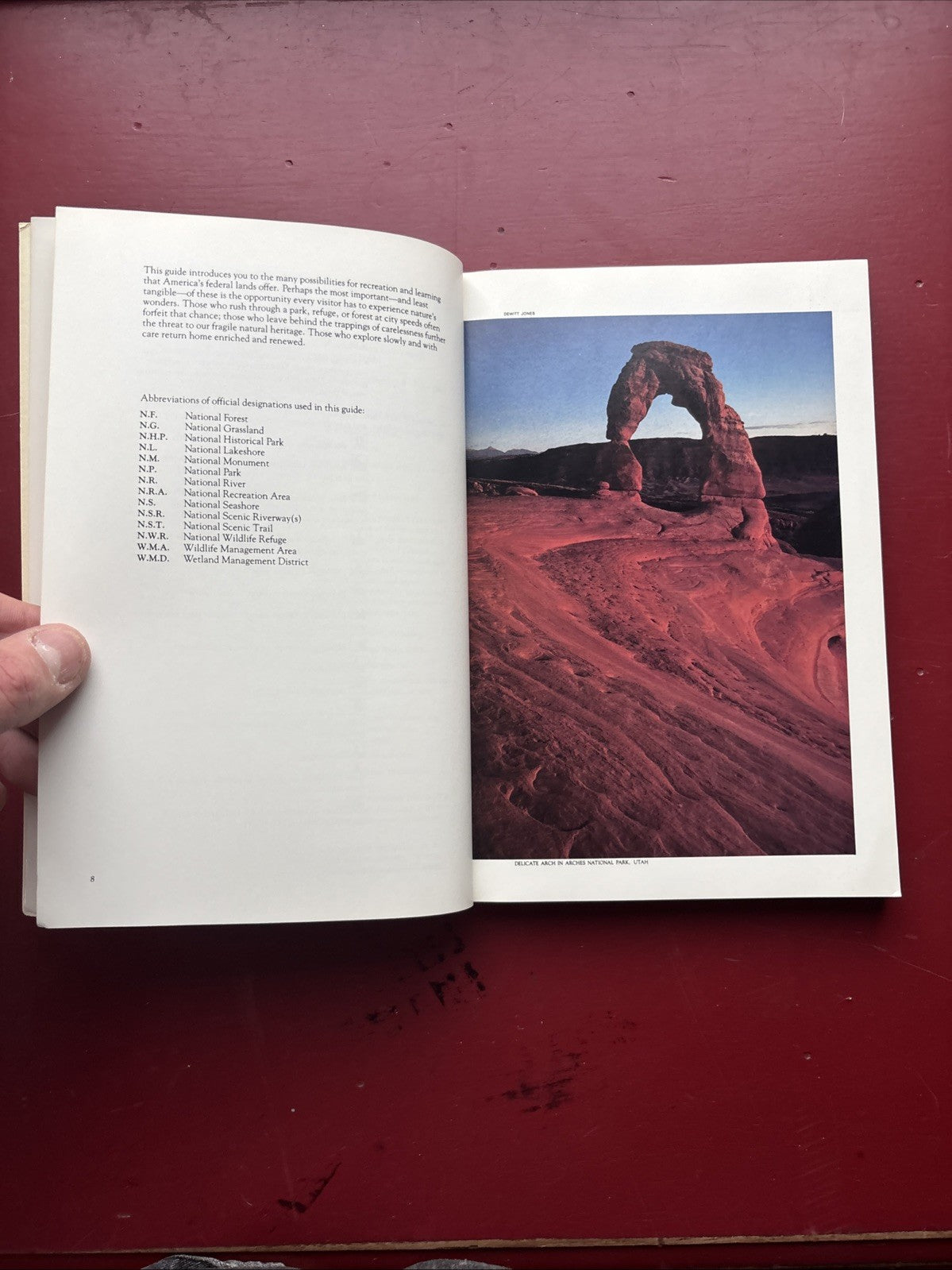 Paperback Book A Guide to our federal lands by National Geographic Society 1984