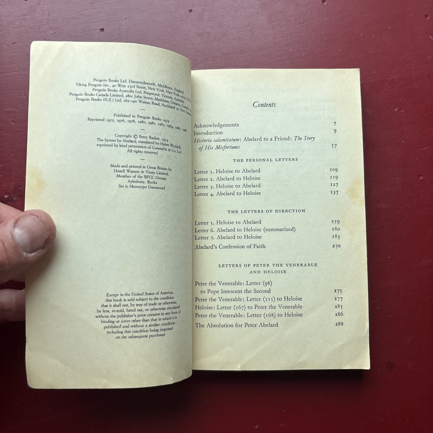 The Letters of Abelard and Heloise (Penguin Classics) Lightly Annotated