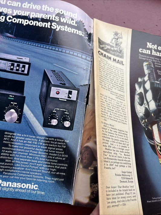 Heavy Metal Magazine (July 1980) (Reduced cover tear)