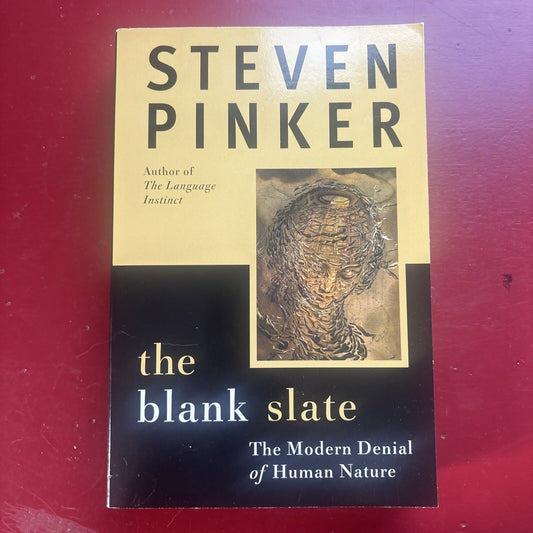 The Blank Slate: Modern Denial of Human Nature by Stephen Pinker (2002, Trade Paperback)