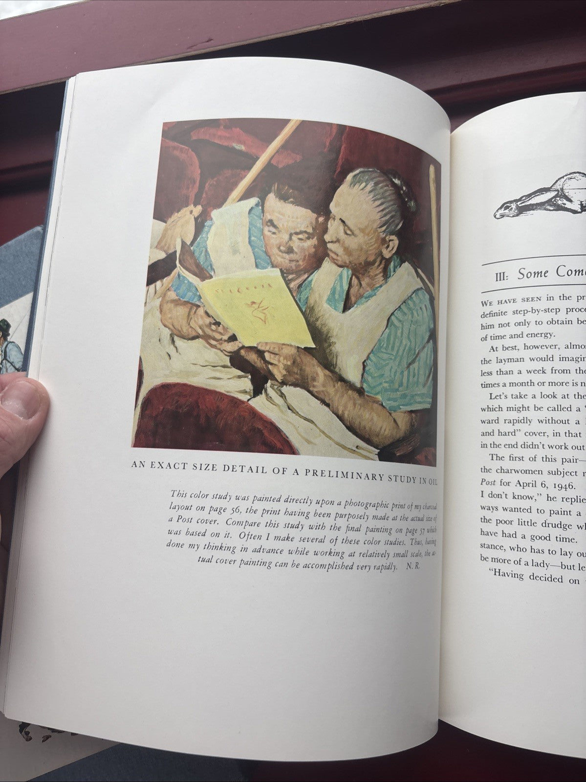 Norman Rockwell Illustrator by Arthur L. Guptill - 1971 Hardcover w/ Slipcase