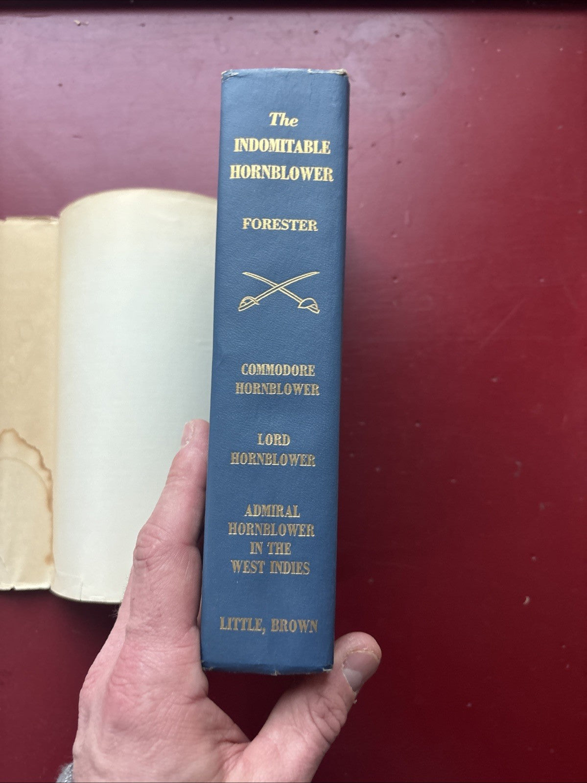 THE INDOMITABLE HORNBLOWER (3 complete novels) [Commodore, Lord, Admiral]  (BCE)
