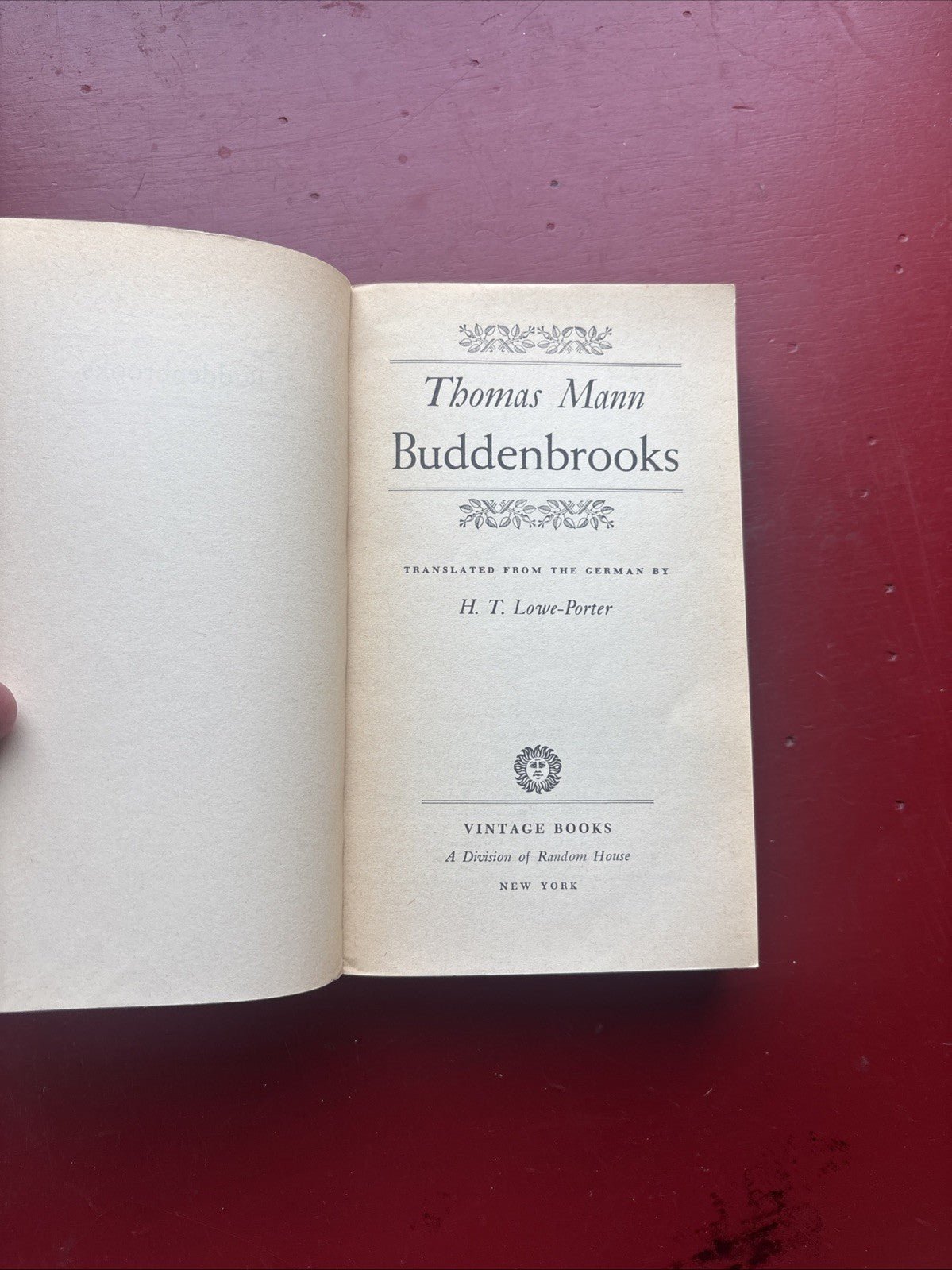 Buddenbrooks by Thomas Mann (1961)
