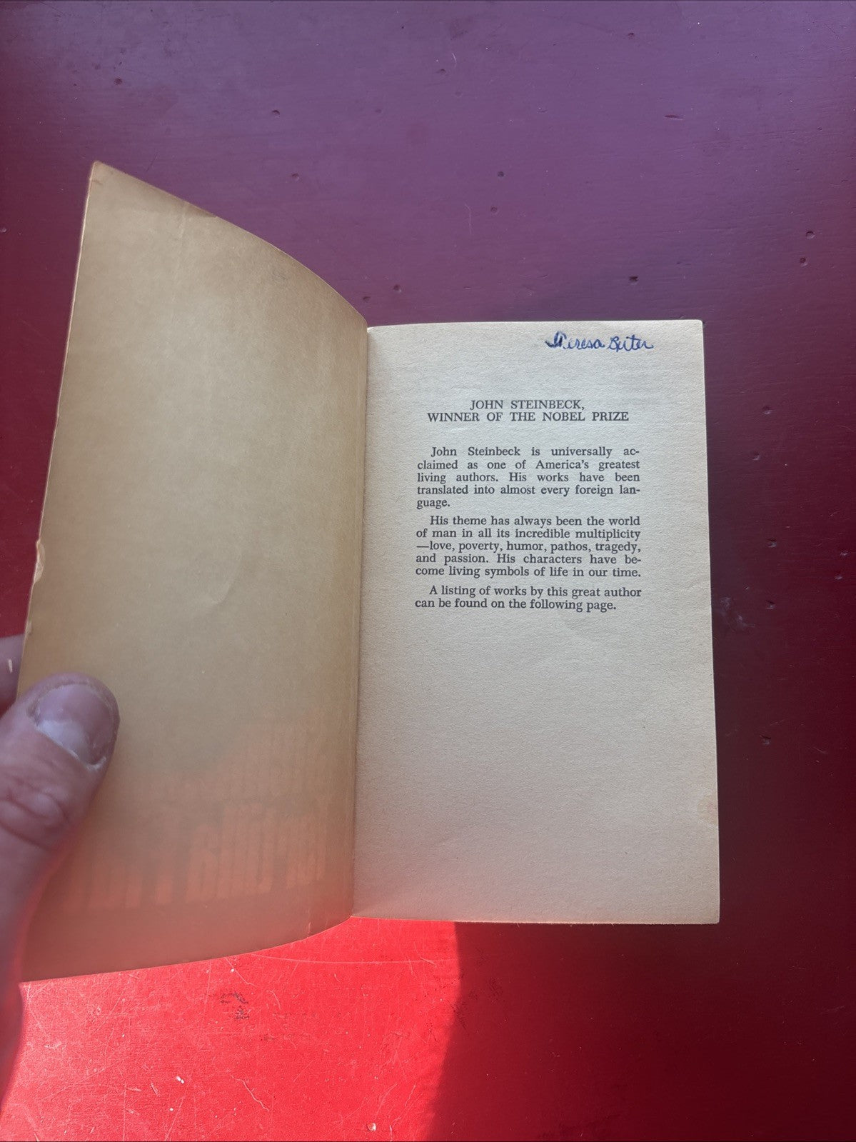 3 By John Steinbeck Bantam PB THE PEARL, RED PONY, TORTILLA FLAT