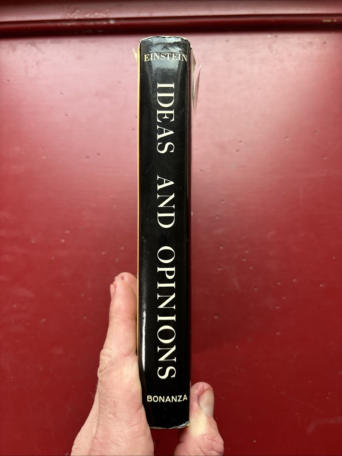 1st Ed 'Ideas and Opinions by Albert Einstein' Edited by Carl Seelig 1954 HC/DJ
