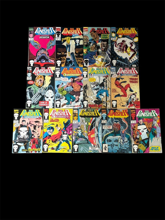 Punisher Marvel Comics Lot – 41 Issues #26–75 – Bronze Age – VG/VG+ Free Ship