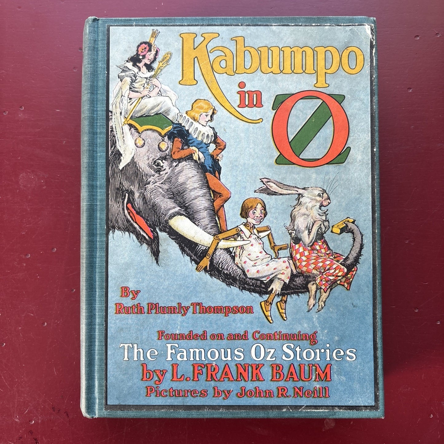 Kabumpo in Oz 1922 Reilly & Lee – L Frank Baum / Thompson – 12 Color Plates